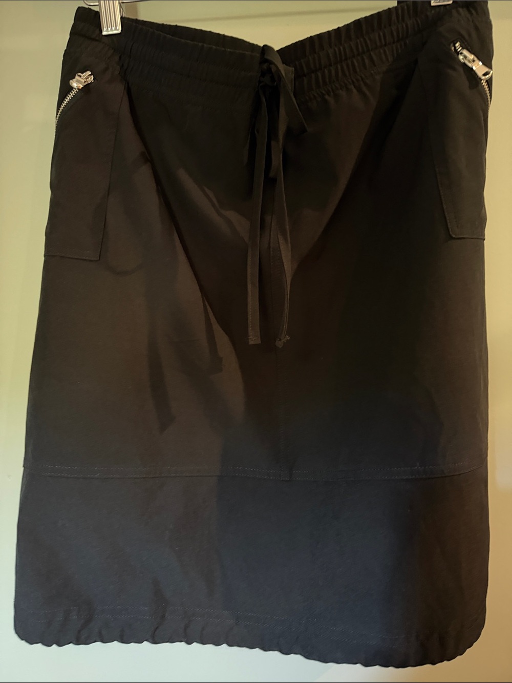 Chicos Zenergy Women’s Black Skirt sz3